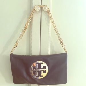 Tory Burch Brown Leather Purse